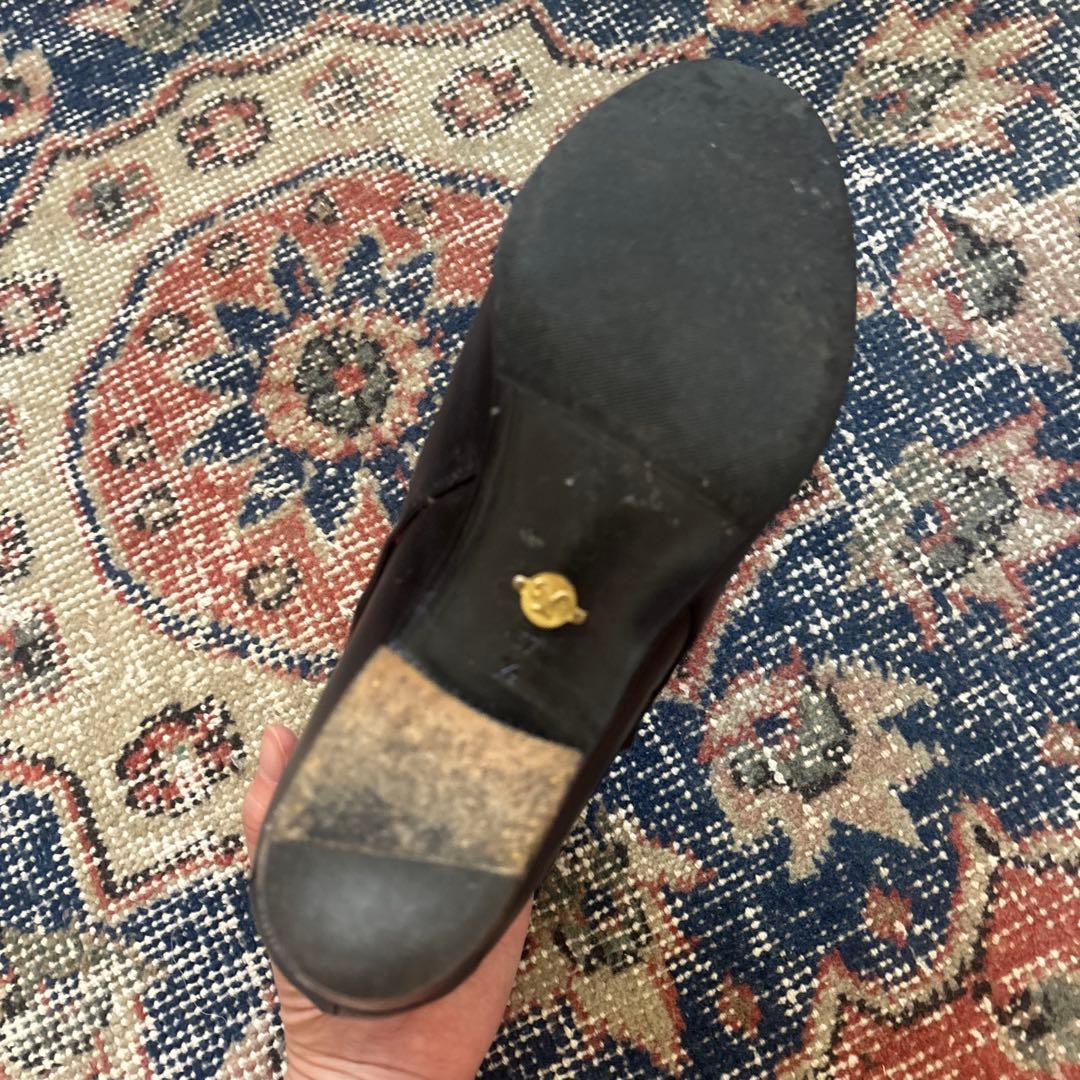 suzu様　レユッカス　ブラックレザーブーツ　24.5