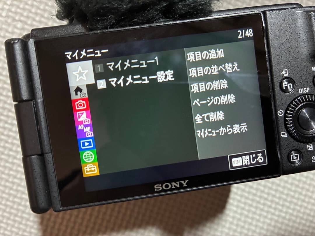 p*m様 Sony VLOGCAM ZV-1 M2