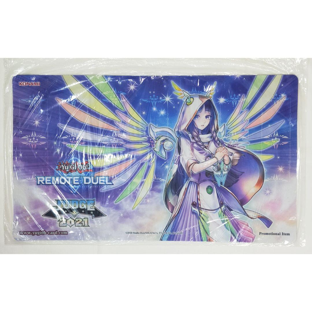 【新品未開封】遊戯王 プレイマット 宣告者の神巫 リモート Judge ジャッジ