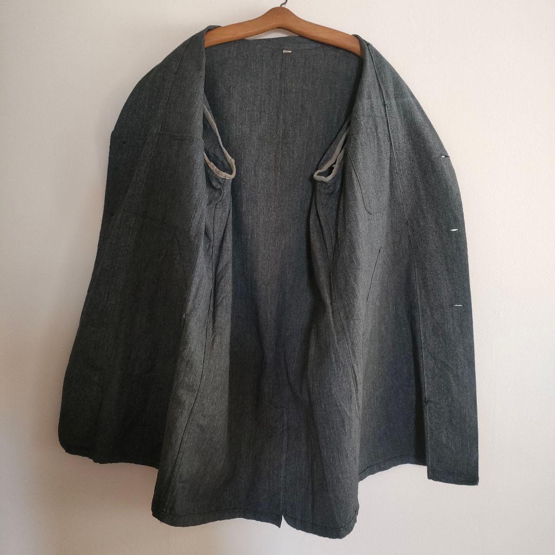 ジャケット・アウター 1950s french black chambray atelier coat
