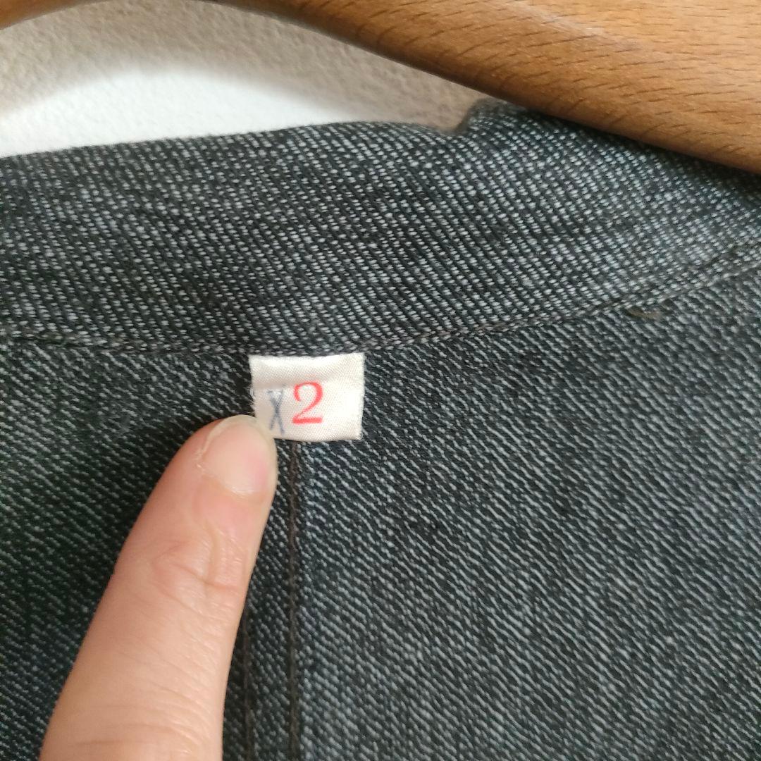 ジャケット・アウター 1950s french black chambray atelier coat