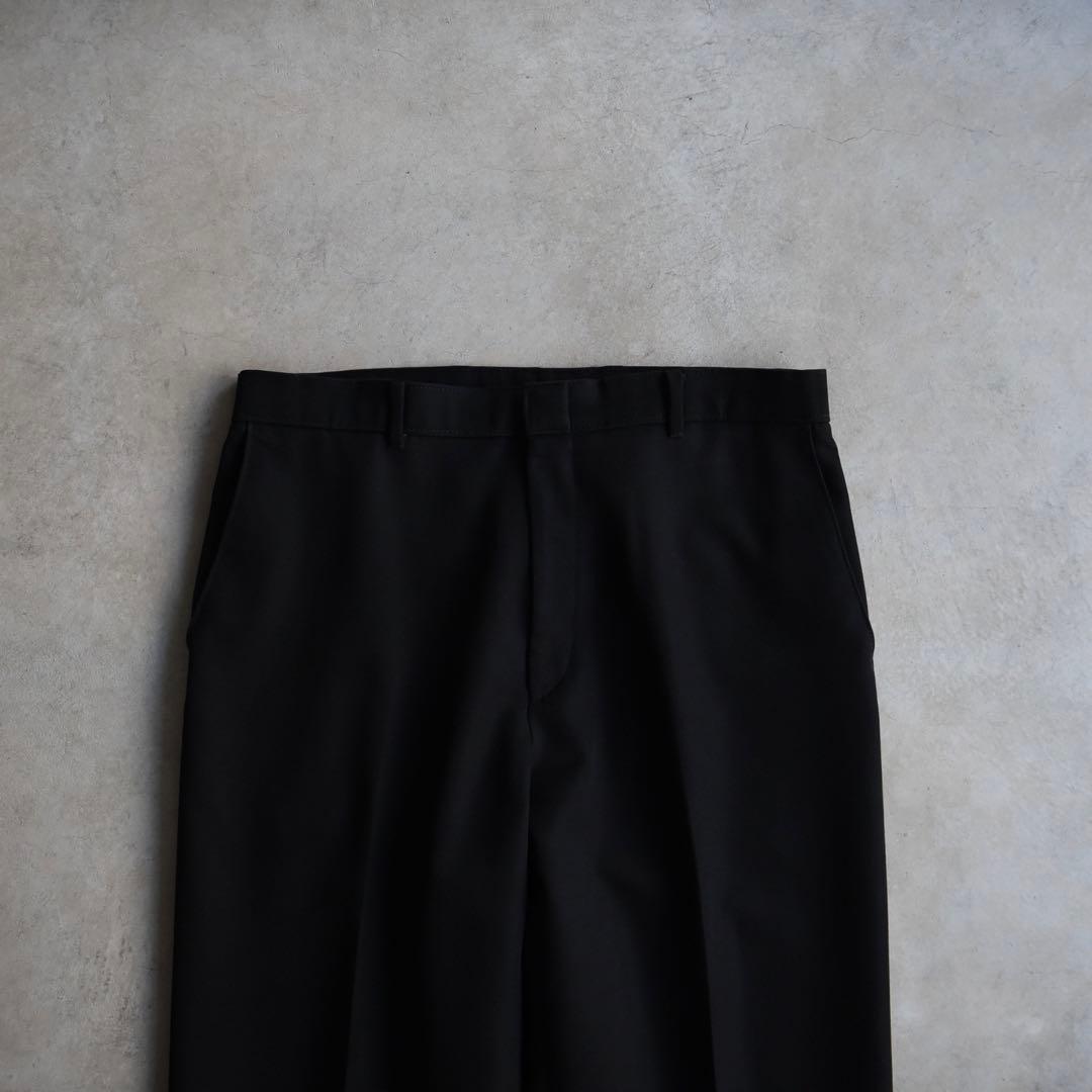 90s リーバイスアクションスラックス ブラック黒 USA W36L32 OVY