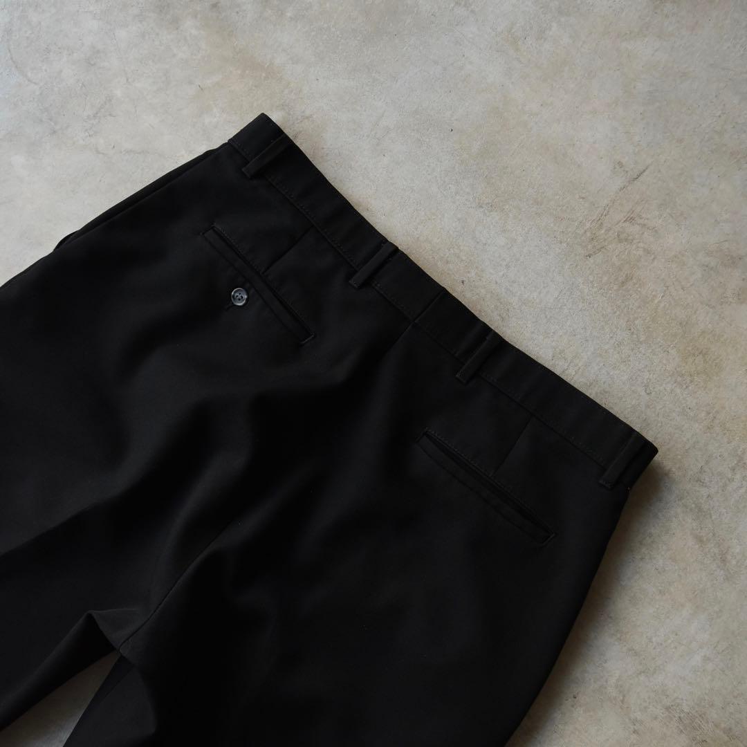 90s リーバイスアクションスラックス ブラック黒 USA W36L32 OVY