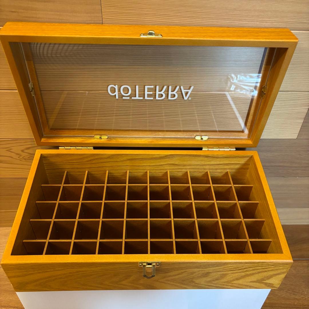 【新品未使用✨】dōTERRA 木製ウッドボックス50本収納