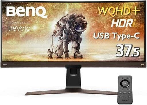 【ジャンク】BenQ EW3880R 37.5インチ湾曲ウルトラワイドモニター