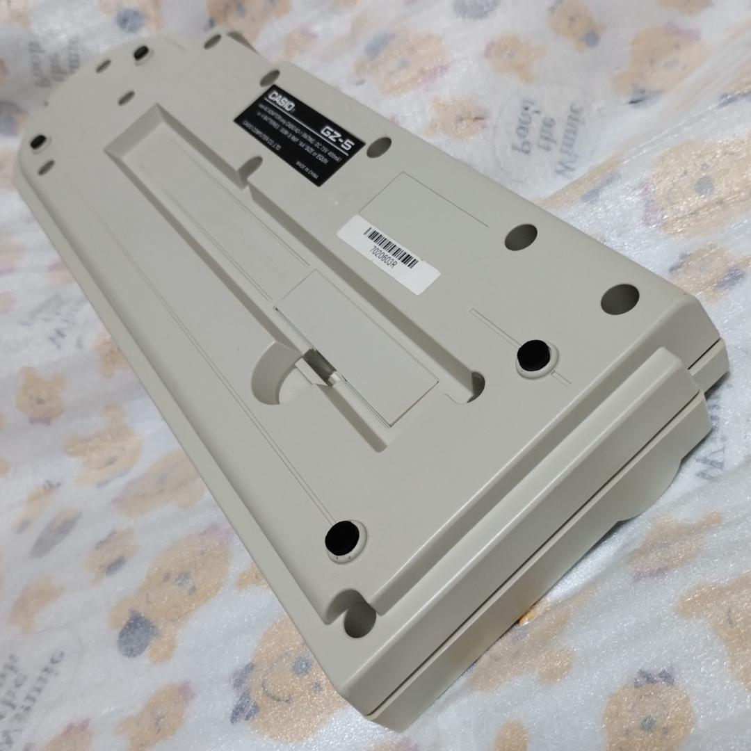 カシオ・MIDIキーボード 「 GZ-5 」純正ACアダプター付き