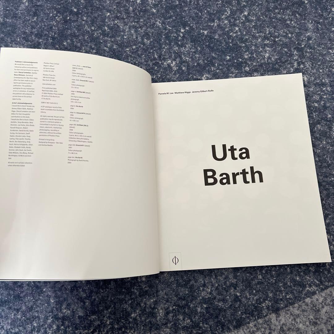Uta Barth アートブック