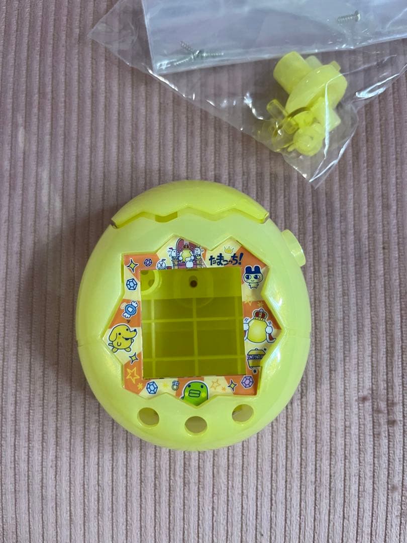 【新品】たまごっちパラダイス カスタム シェル イエロー 黄色フルセット