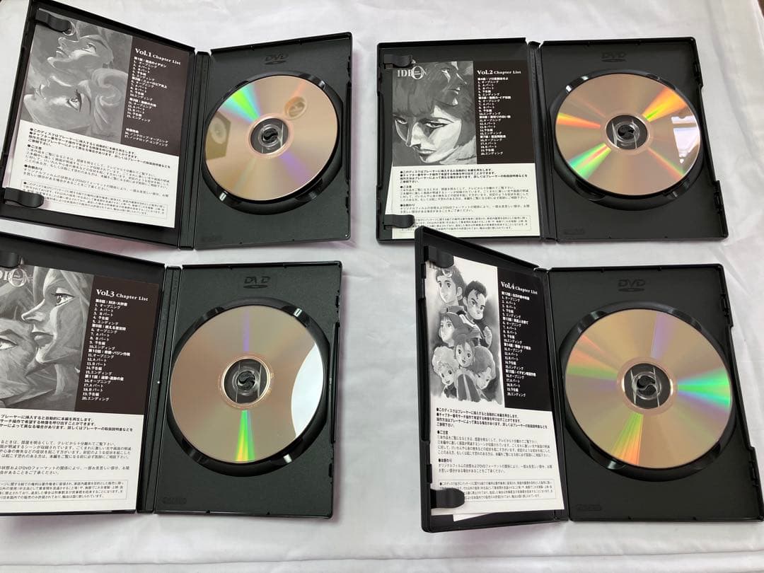 DVD/伝説巨神イデオン DVD全10巻セット