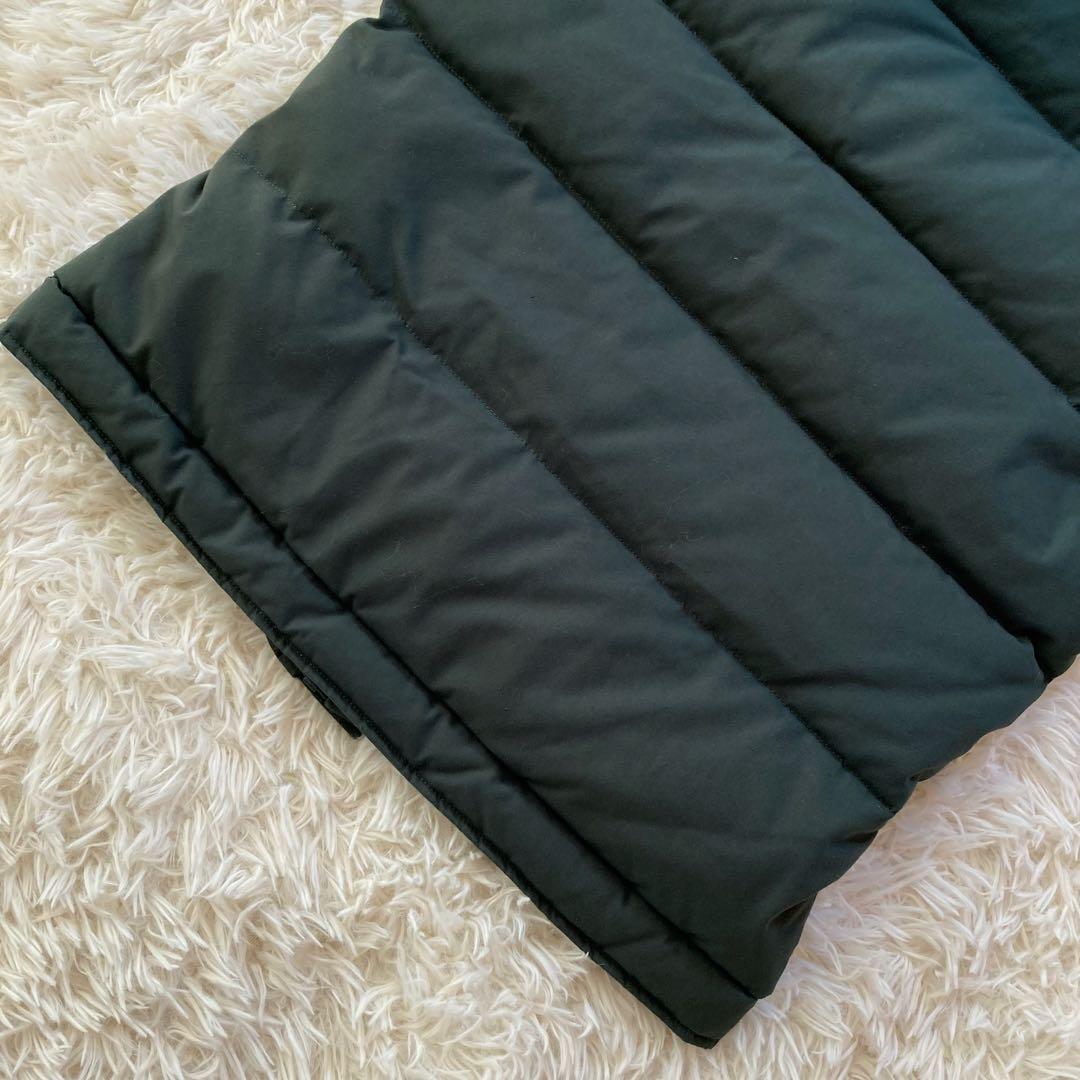 極希少 SUPREME シュプリーム ロゴデザイン フーデッドダウンベスト 緑