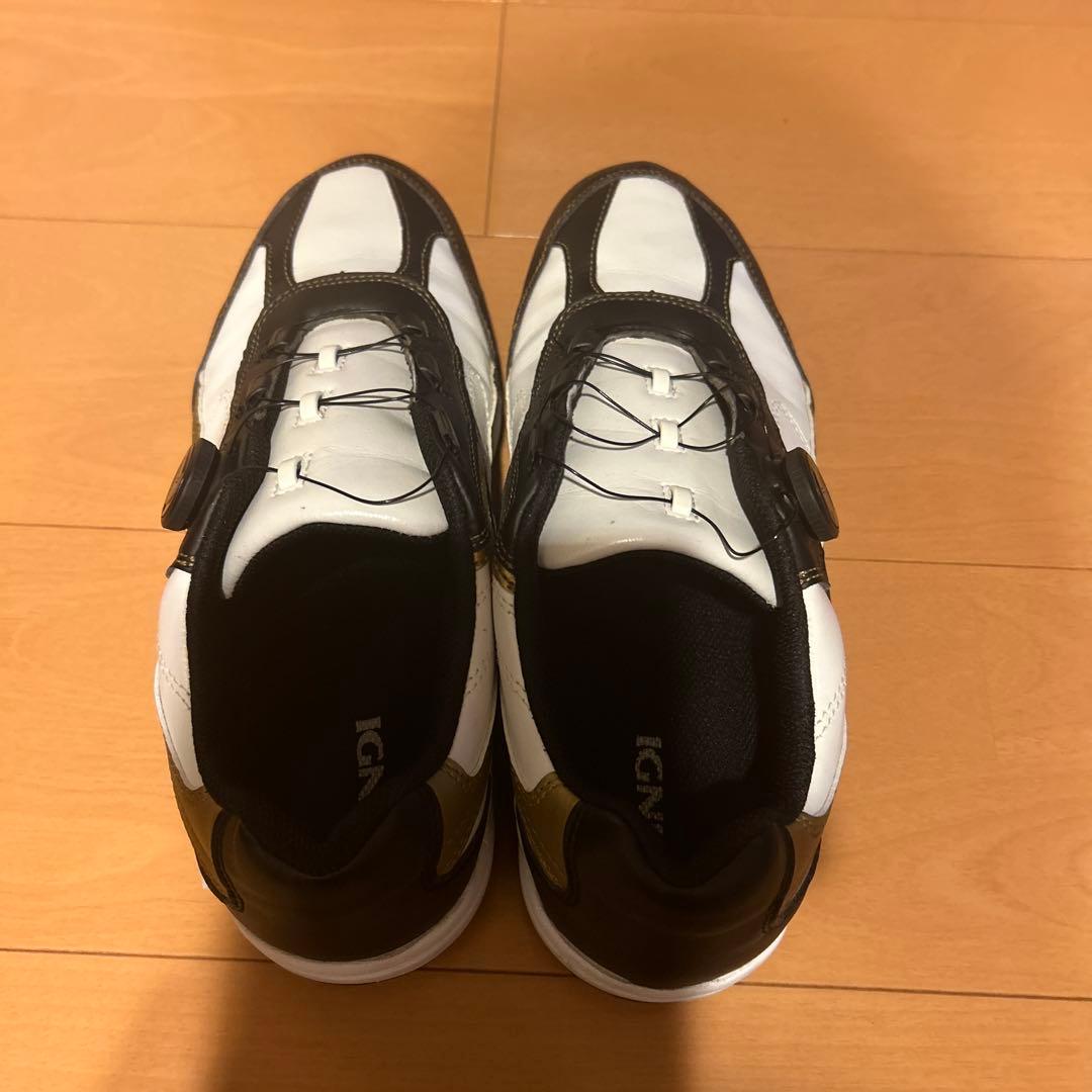 kissmark IGNITION ゴルフシューズ ホワイト/ブラック