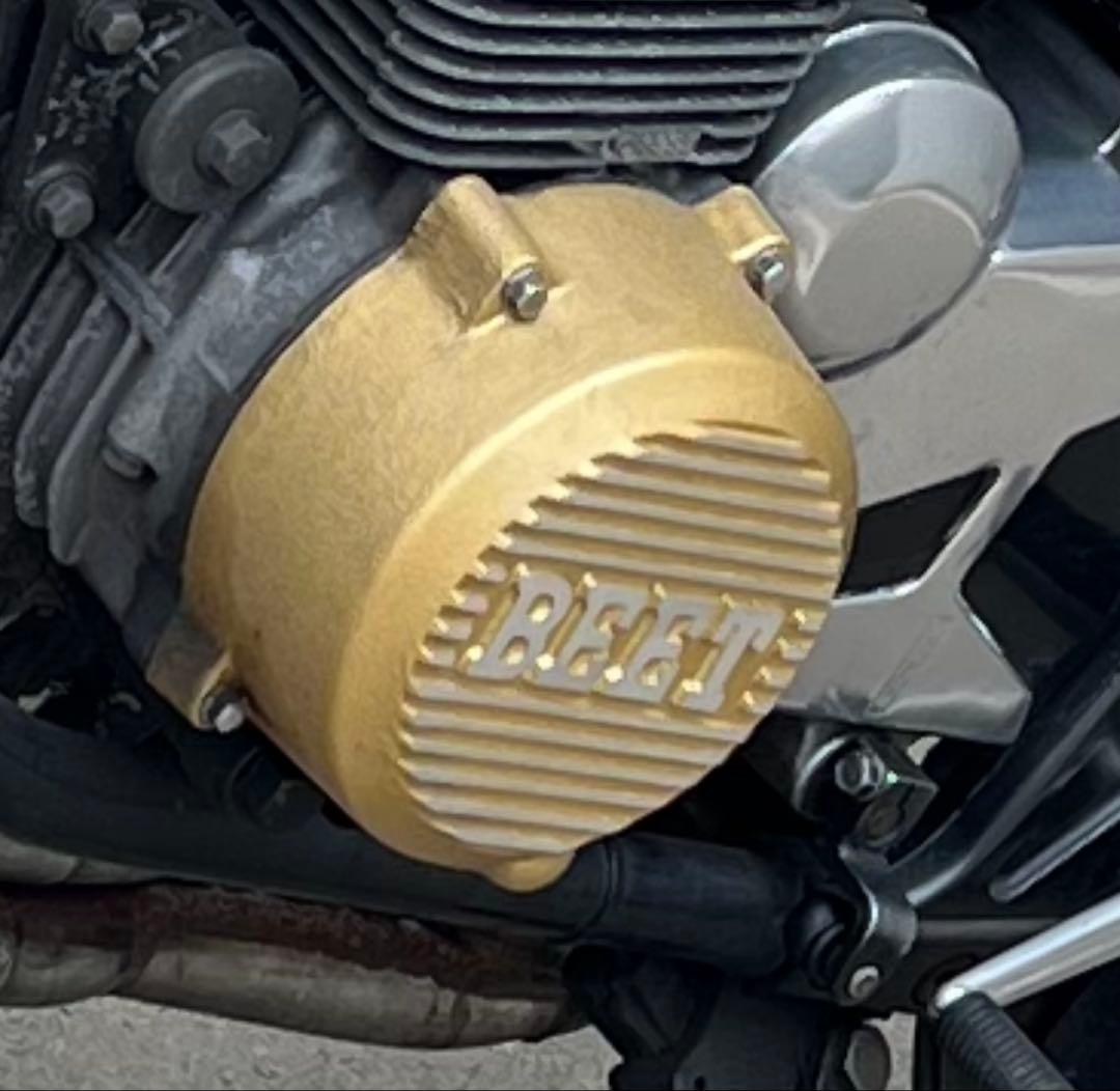 ゼファー400用　BEETカバー　ゴールド