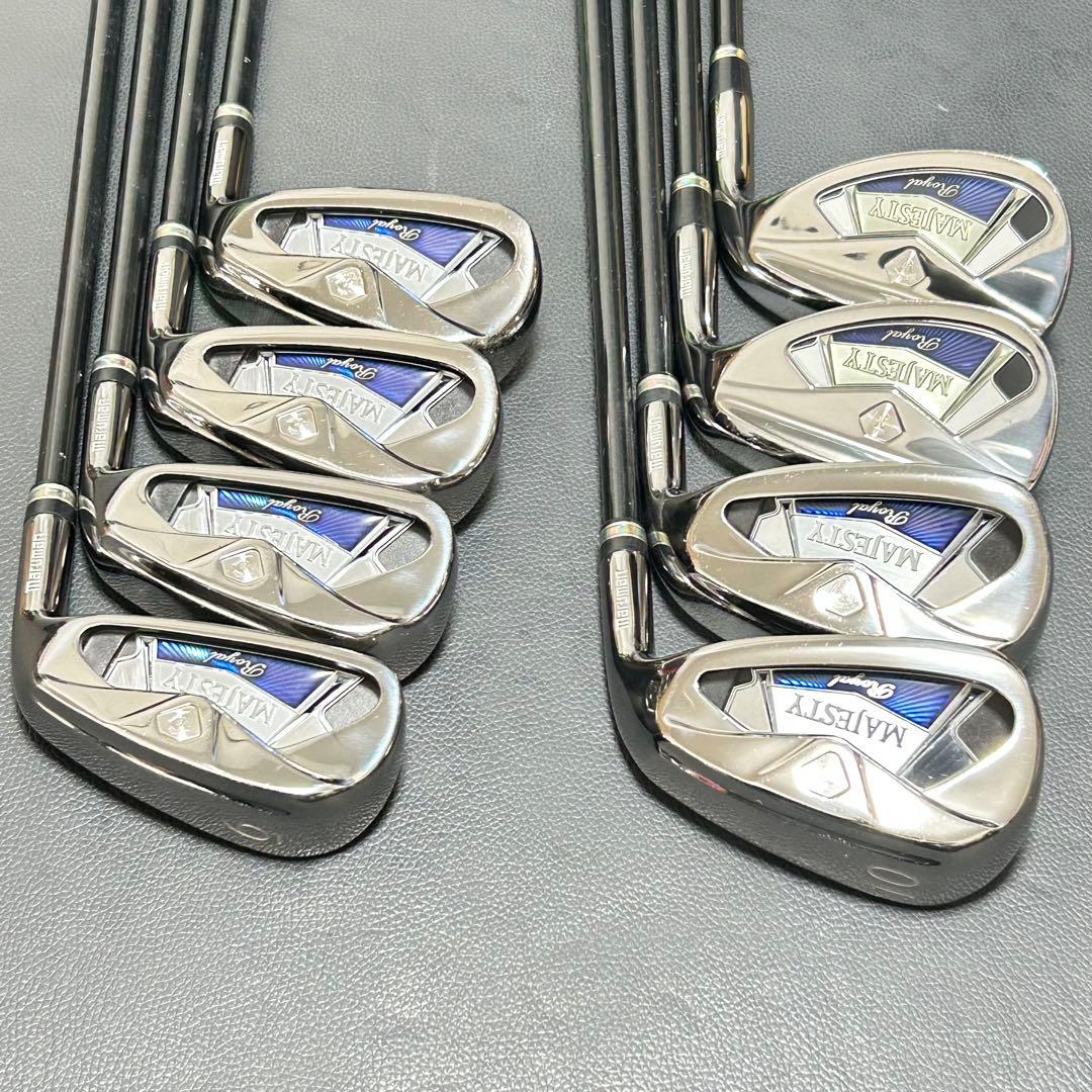 マルマン マジェスティ ロイヤルブラック アイアンセット 8本 LV510 R