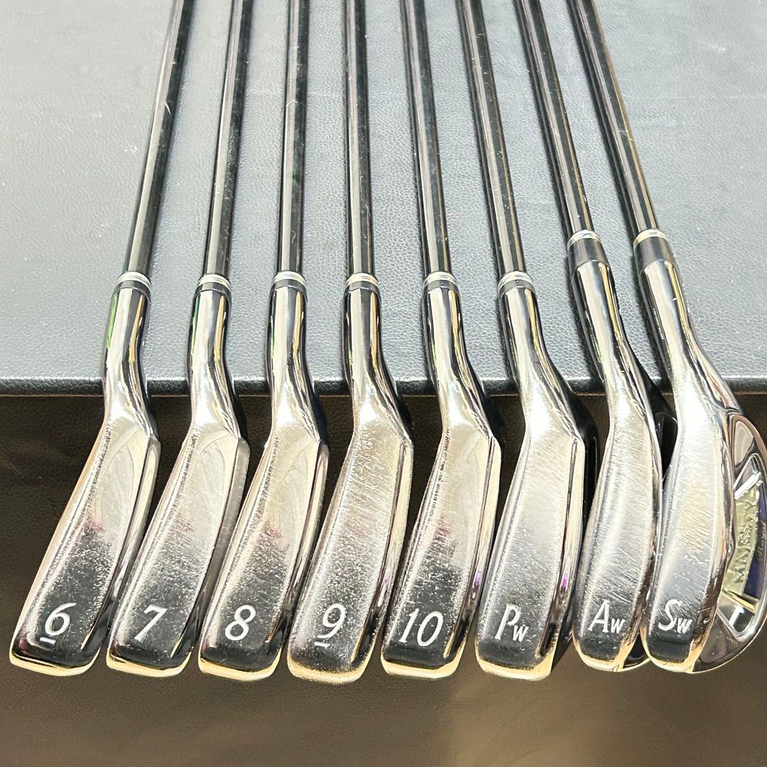 マルマン マジェスティ ロイヤルブラック アイアンセット 8本 LV510 R