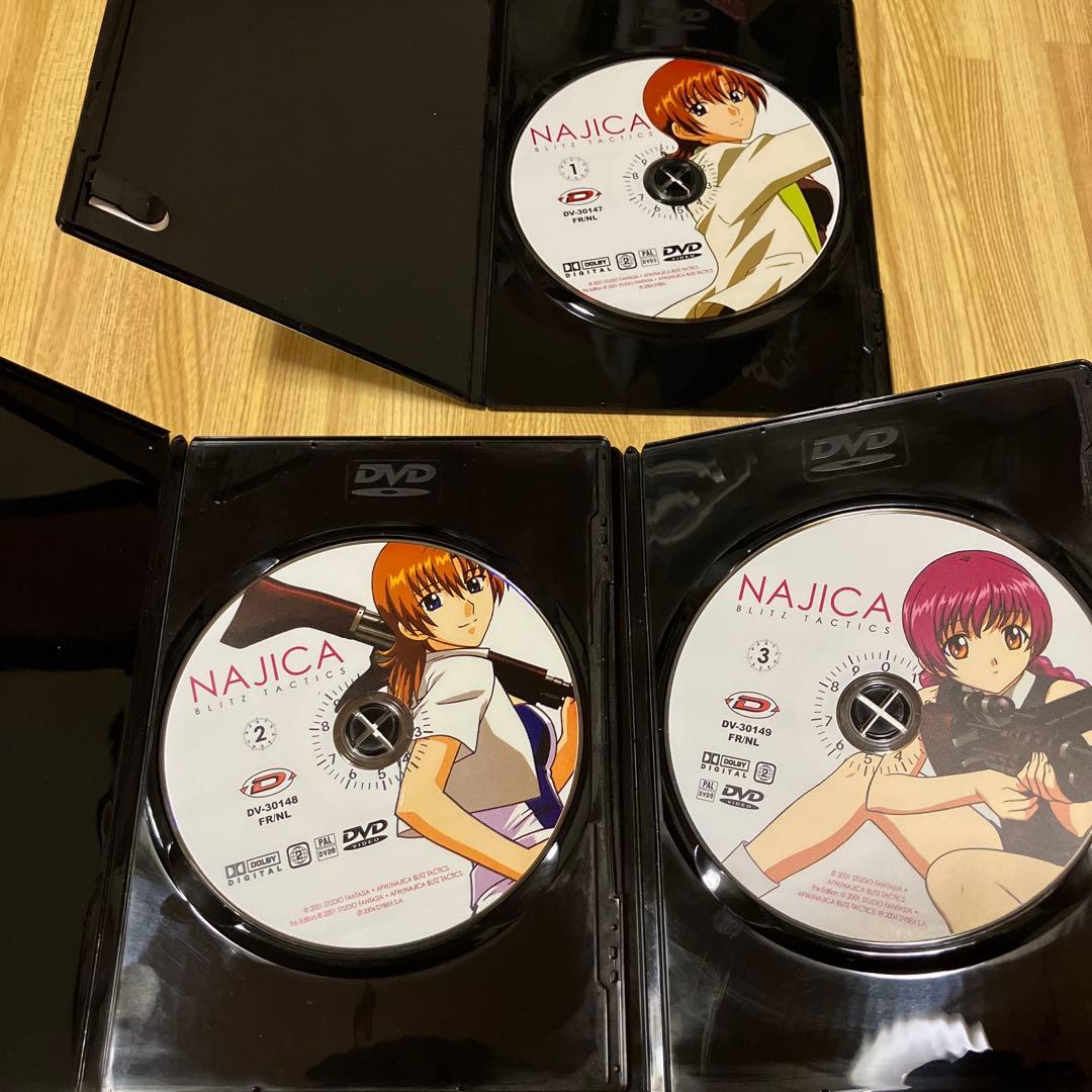 NAJICA スペシャル版 DVD 3枚セット　　海外版　ナジカ電撃作戦