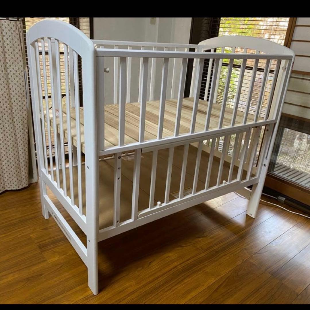 KATOJIカトージベビーベッド　アーチ　ハイポジションタイプ　レギュラーサイズ