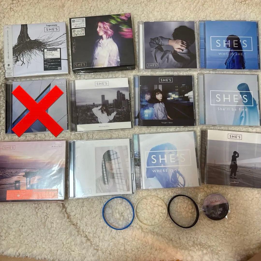 SHE'S CD セット 12枚