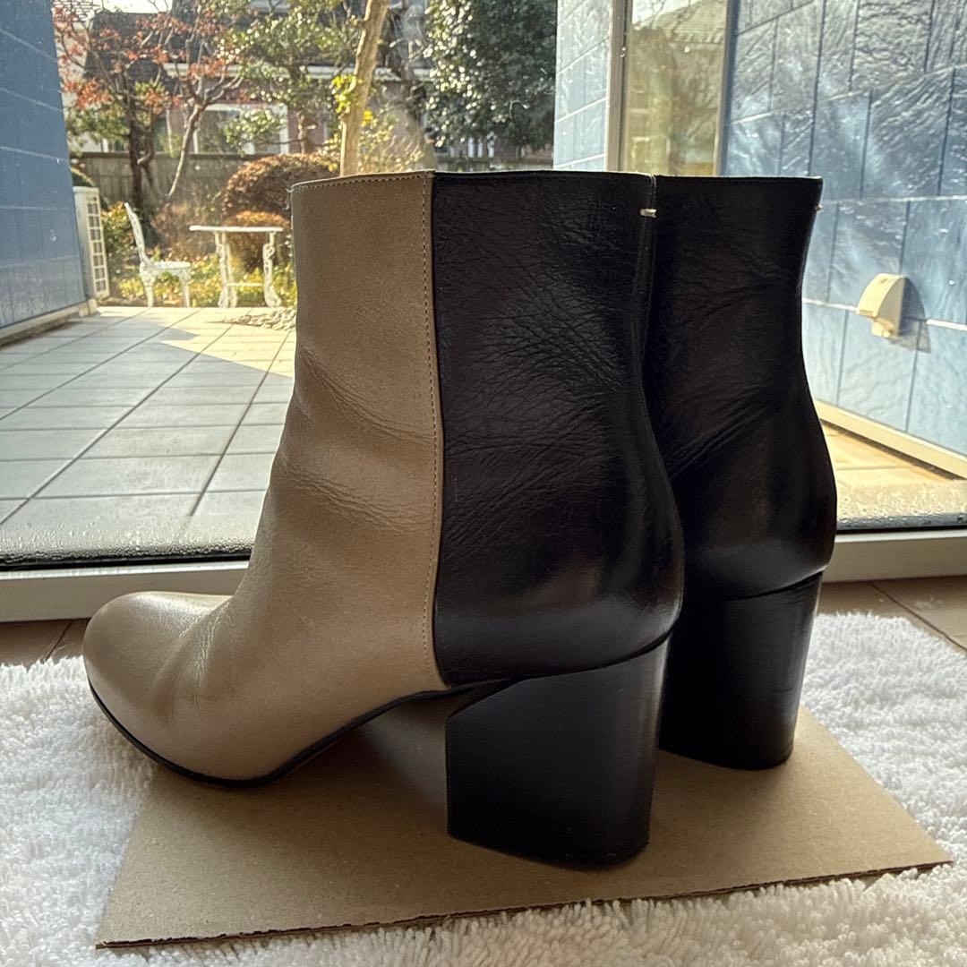 中古MaisonMargiela メゾンマルジェラ　バイカラー　ブーツ