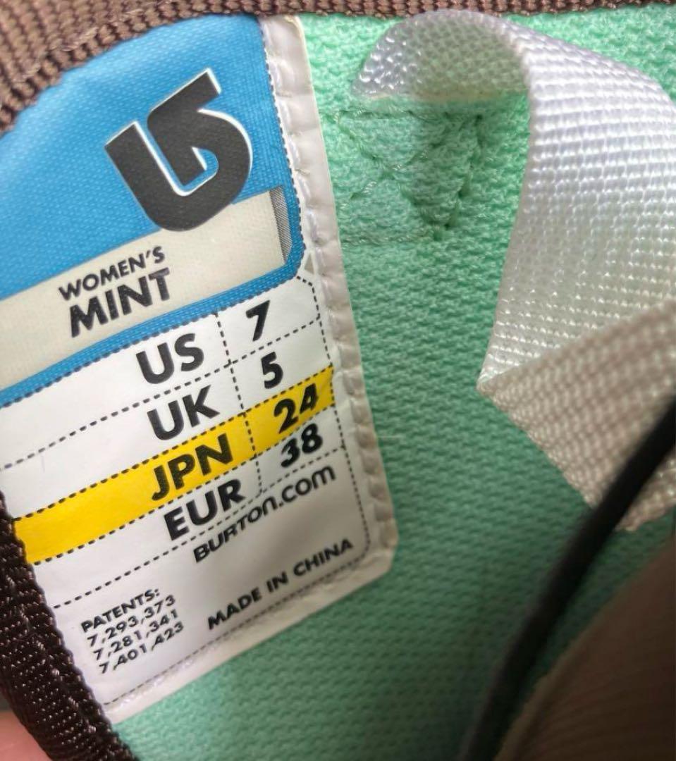 スノーボードブーツ バートン 美品 24cm