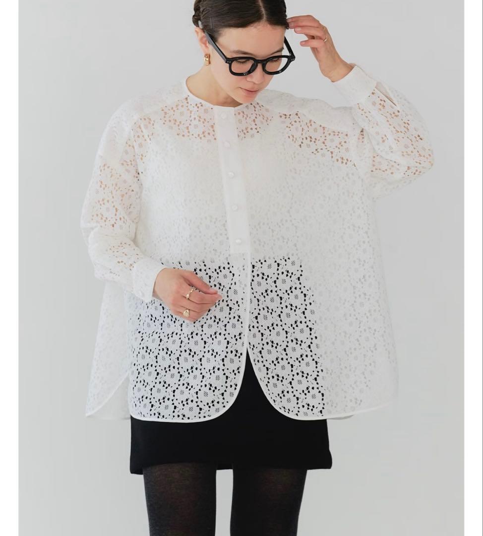 フロッキーレースシャツ　Yori