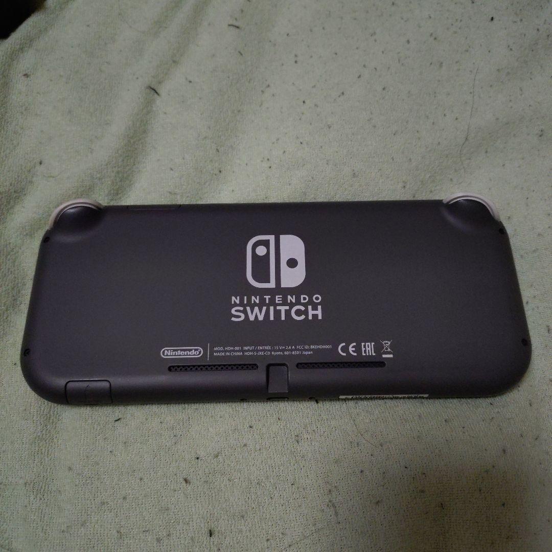 Nintendo Switch Lite　グレー　箱・充電アダプター付き
