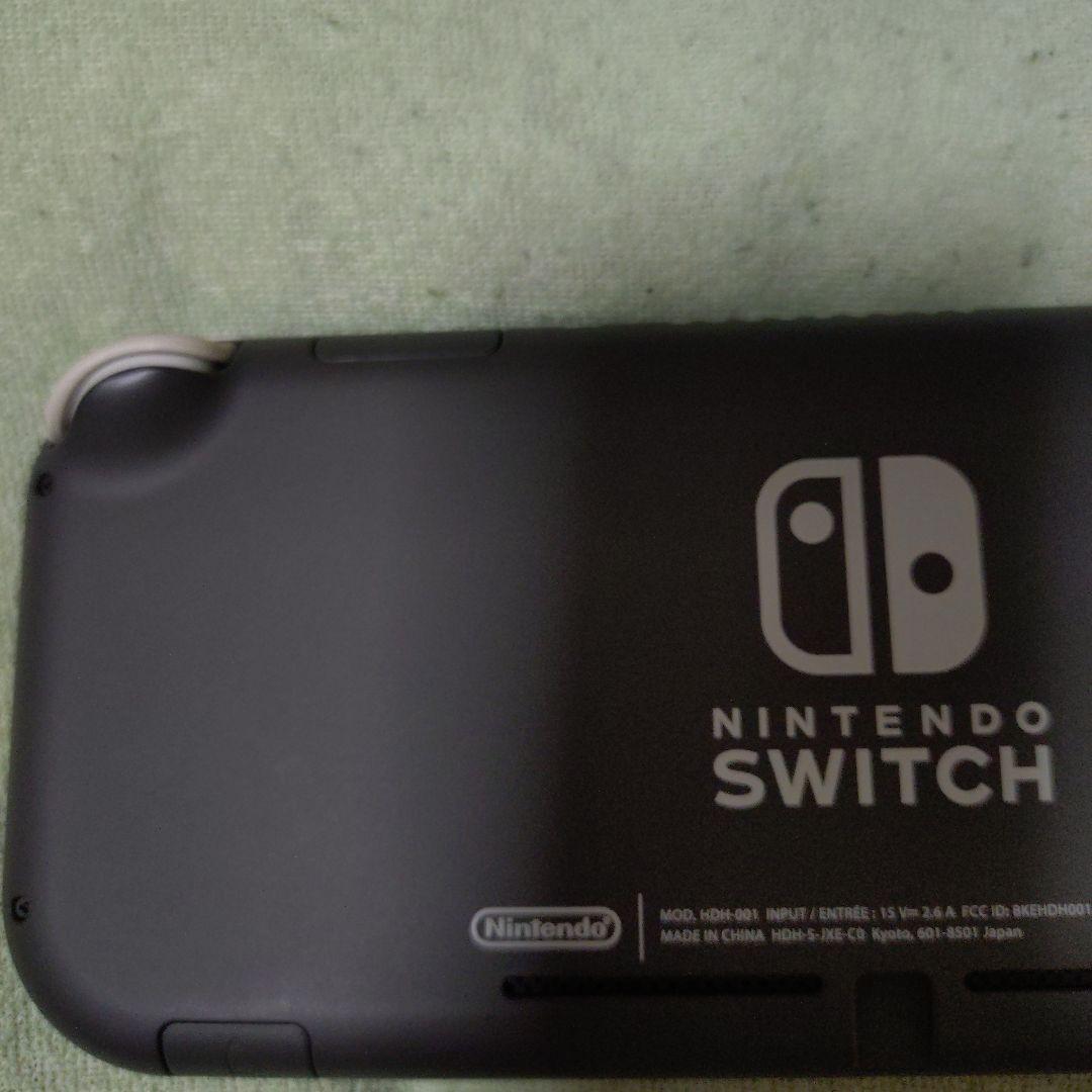 Nintendo Switch Lite　グレー　箱・充電アダプター付き