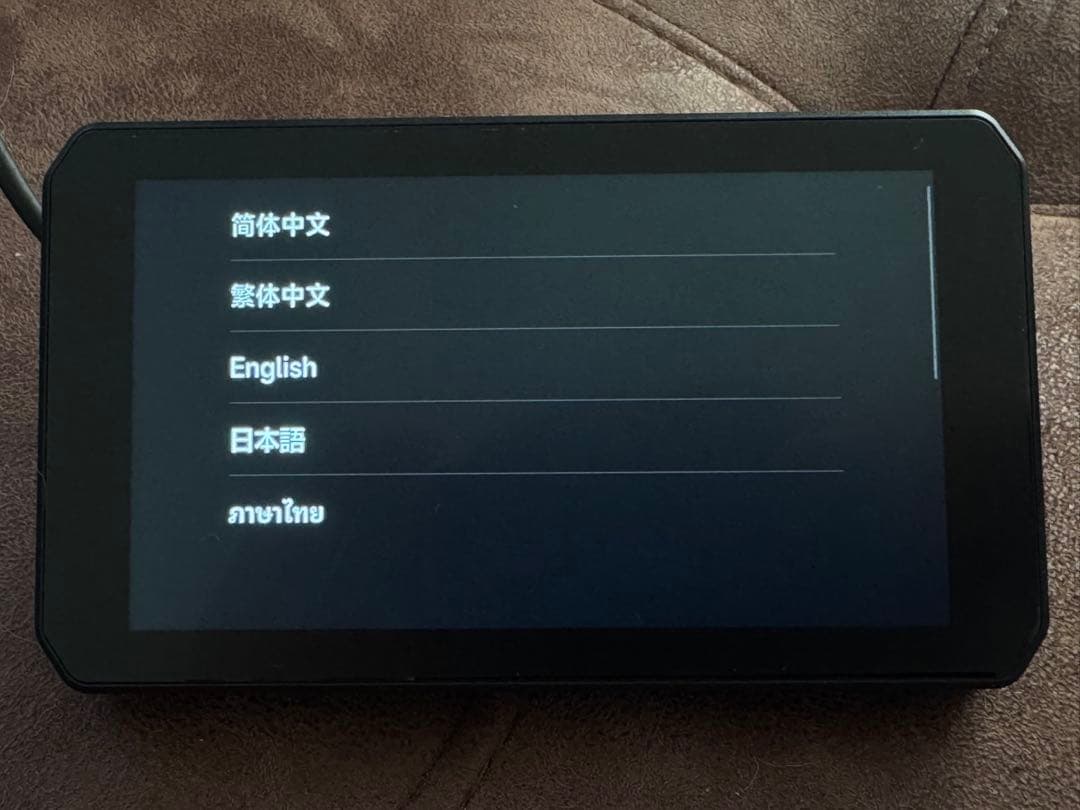 TANAX スマートモニター A10-5 Play 空気圧センサー ソフトカバー