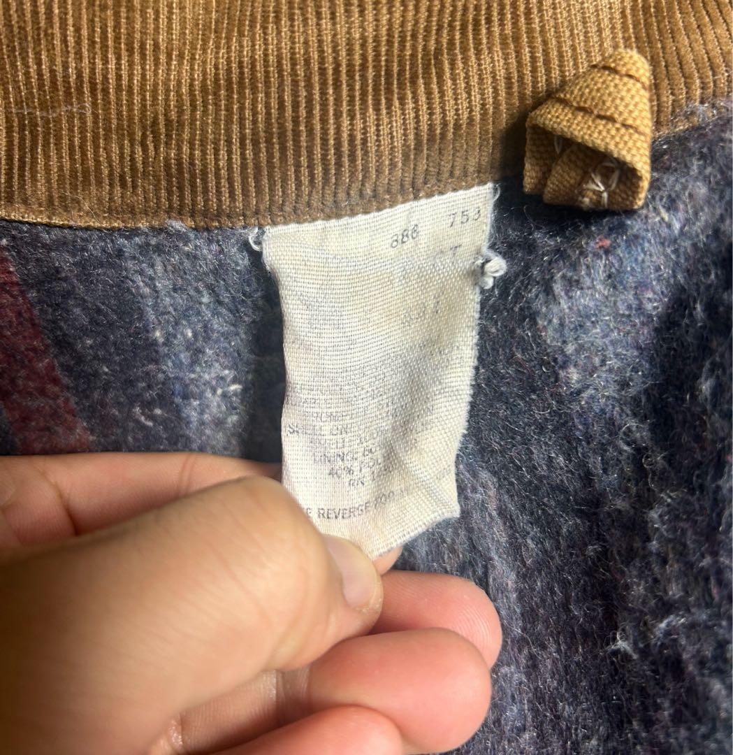 80's90's星タグ　Carhartt ミシガン　チョアコート　カバーオール