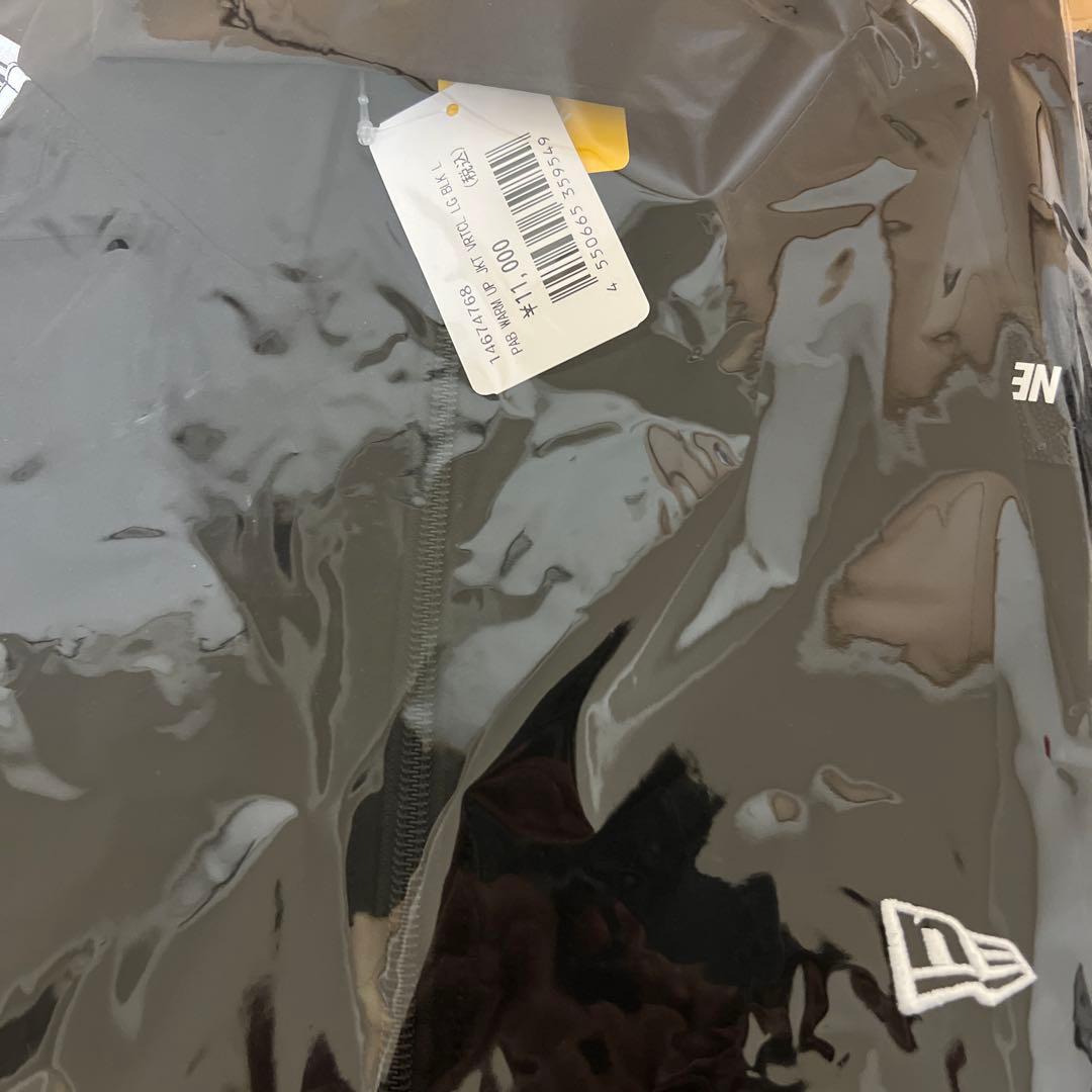 セットアップ　ニューエラ　ウォームアップ バーチカルロゴ ブラック