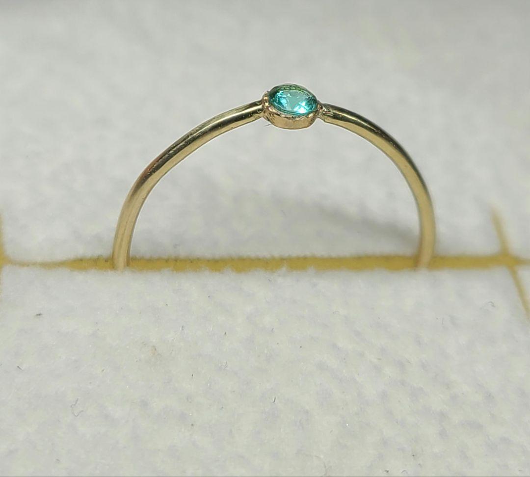 こりか★ブラジルバターリャパライバトルマリン★リングオーダー