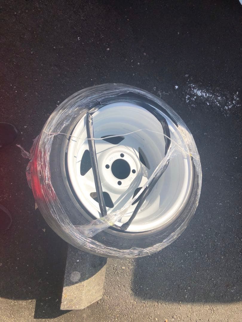 esb ESB TC01 15㌅ホワイト てっちん5スポークホイールセット2本