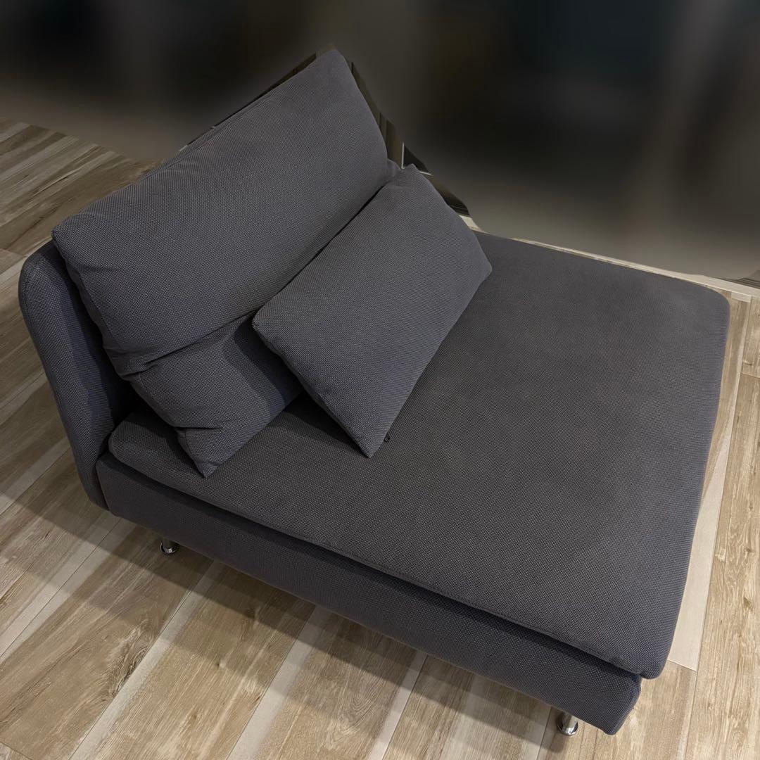 やす) IKEA ソーデルハムン 1人掛けソファ (送料込み)