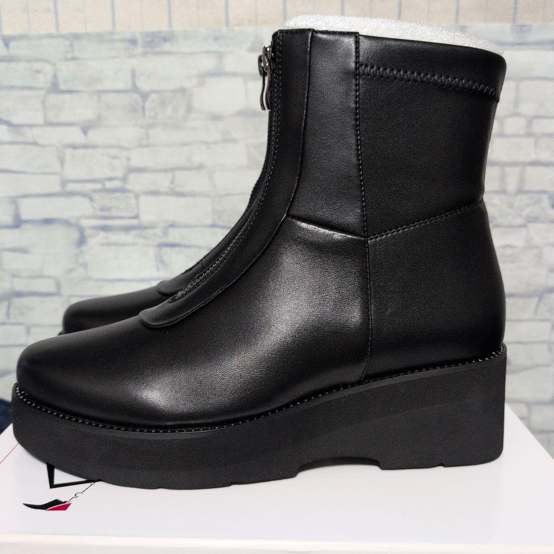 新品　コンポジションナイン フロントジップコンフォートショートブーツ3020