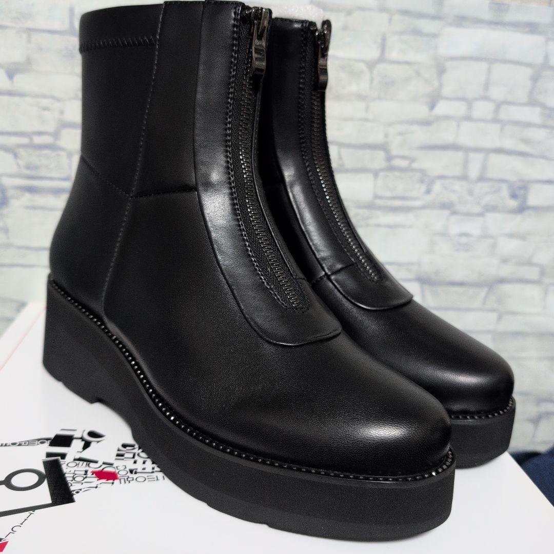 新品　コンポジションナイン フロントジップコンフォートショートブーツ3020