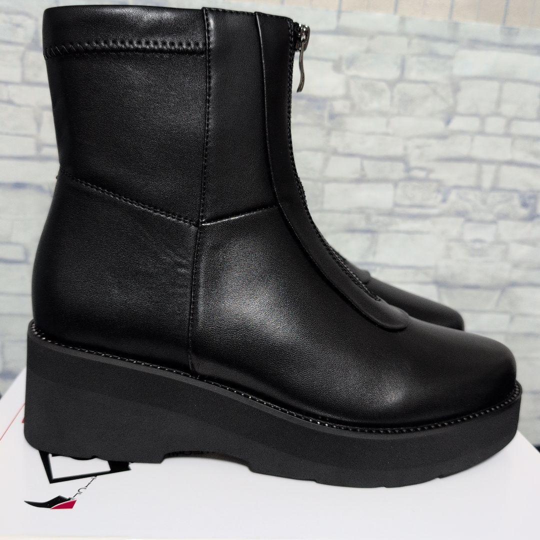 新品　コンポジションナイン フロントジップコンフォートショートブーツ3020