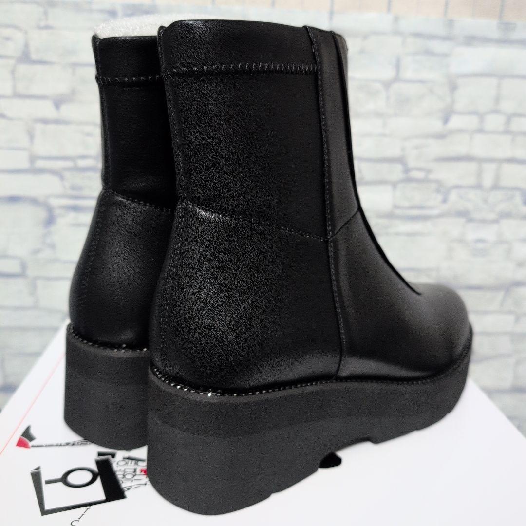 新品　コンポジションナイン フロントジップコンフォートショートブーツ3020