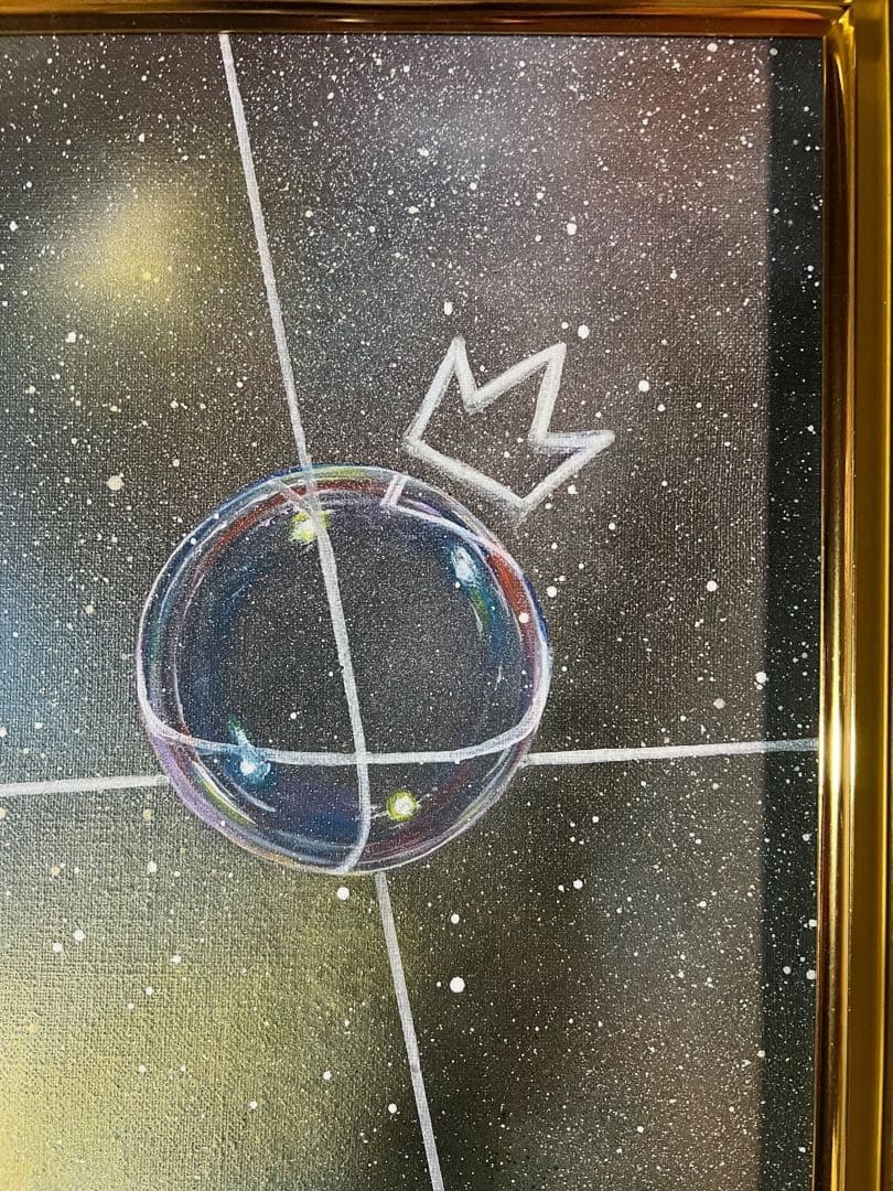 宇宙 絵画 F4サイズ