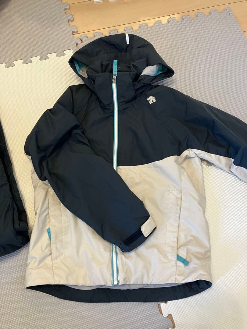 DESCENTE デサントスキーウェアセット ネイビーグレー　150