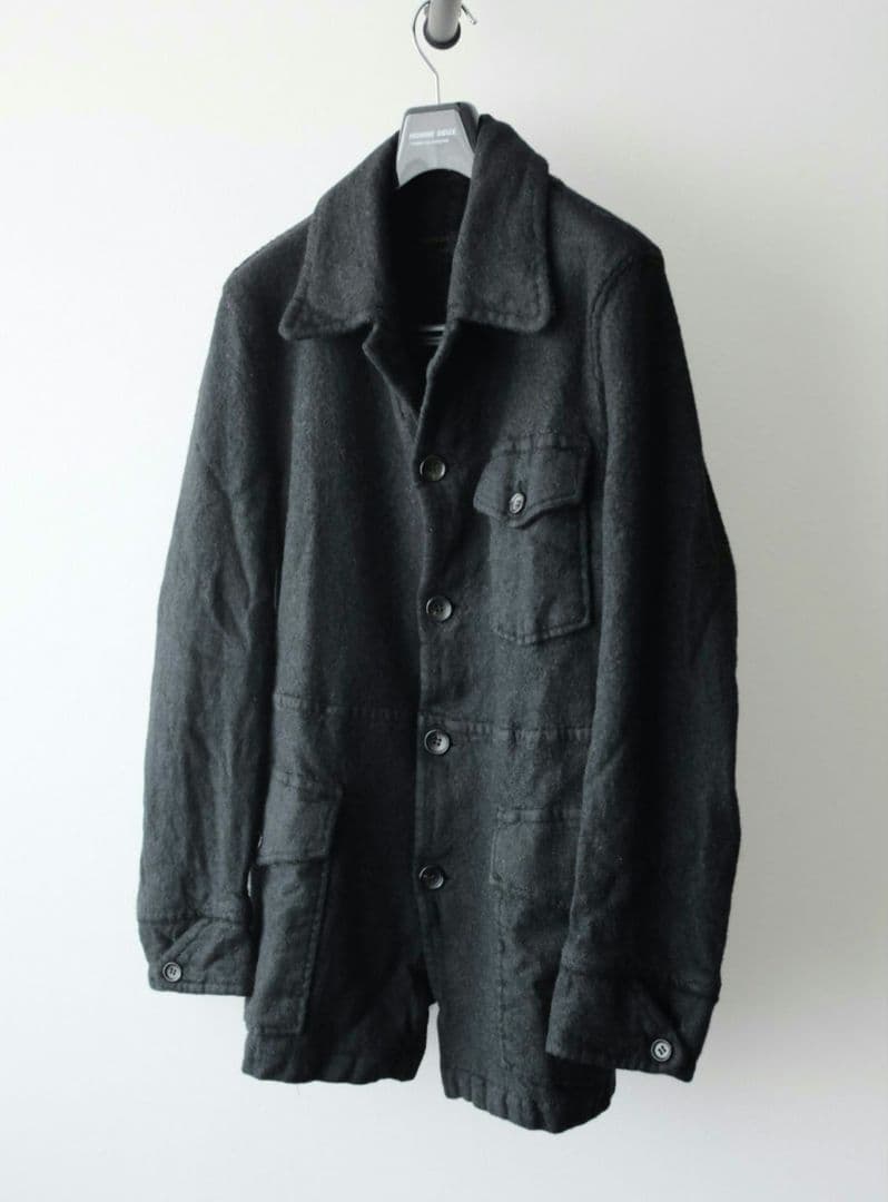 COMME des GARCONS HOMME ウール縮絨ジャケット 田中オム