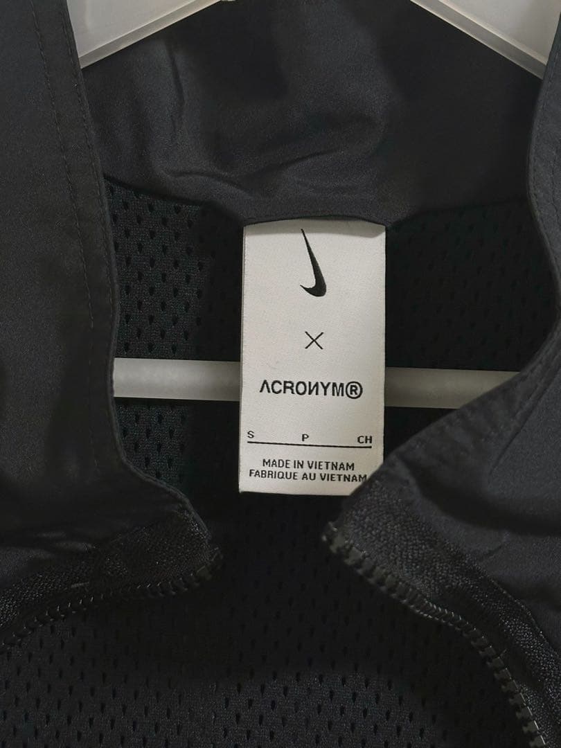 希少　美品　NIKE ACRONYM ウーブンジャケット　本店限定カラー　S