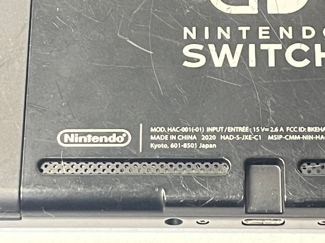 傷多数 Nintendo Switch バッテリー強化版 本体のみ