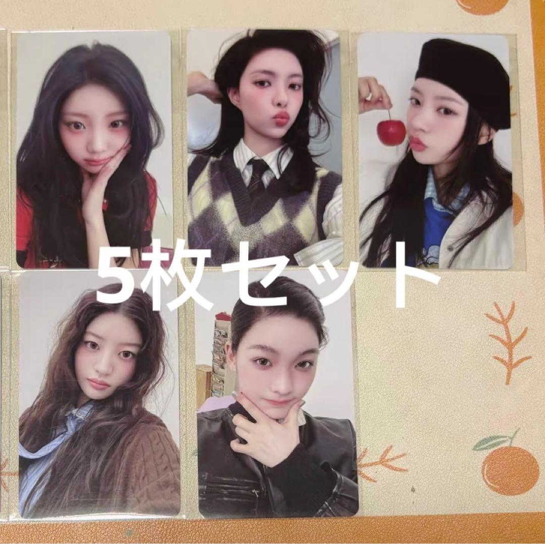 illit bomb ktown4u 2.0 ラキドロ 特典 トレカ 5枚セット