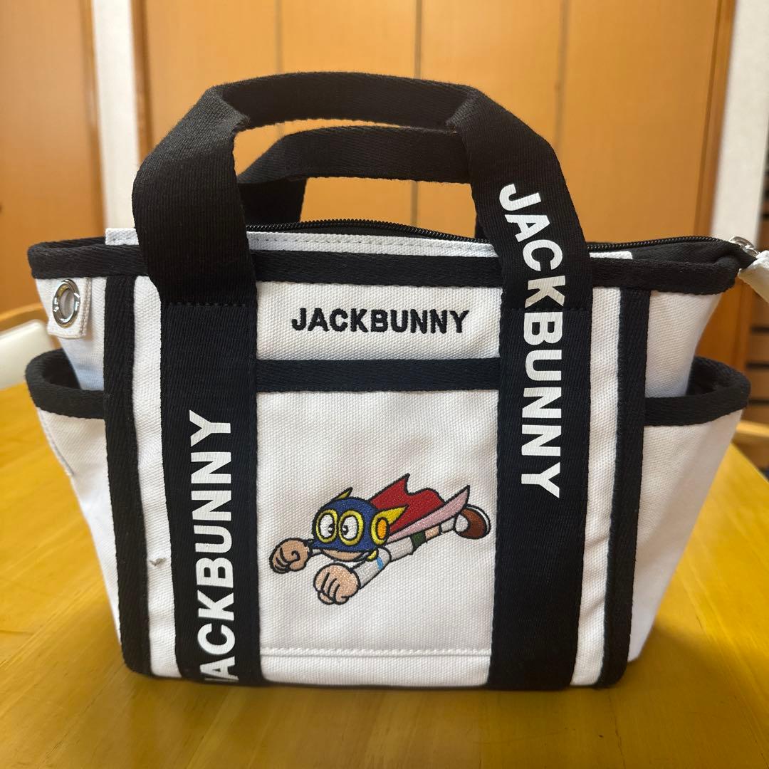 JACKBUNNY ゴルフバッグ 小型 白黒