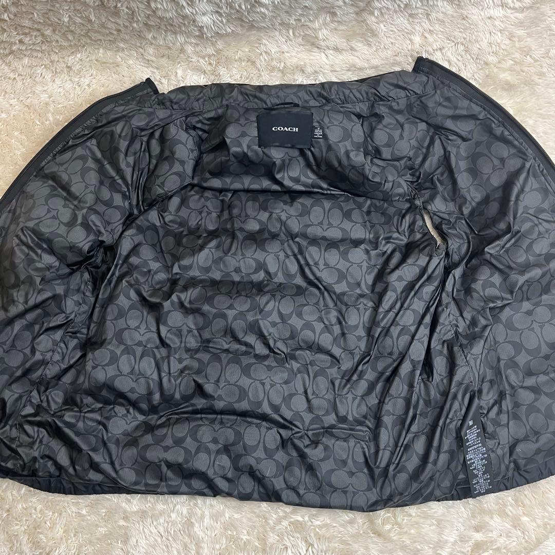 コーチ　COACH ダウンベスト　シグネチャー　Cロゴ　黒　ブラック　C5036