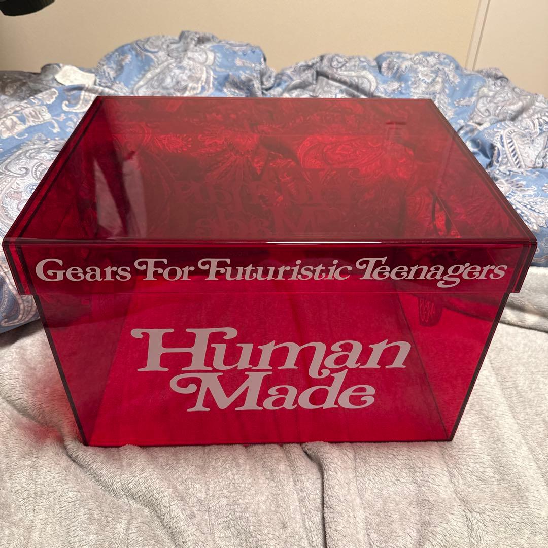 Human Made 透明赤ボックス