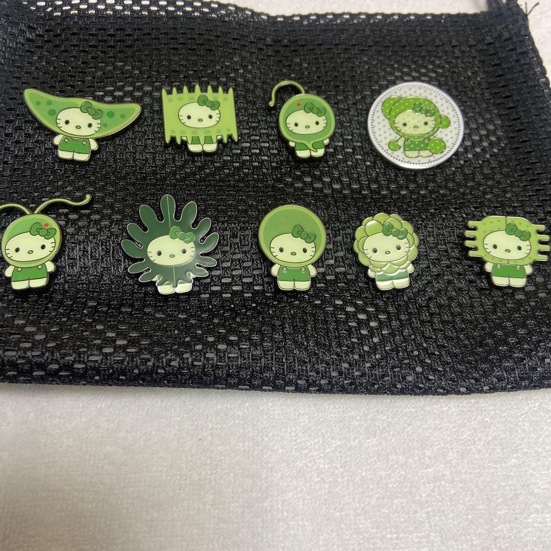 万博　藻キティ ピンバッジ 9個セット