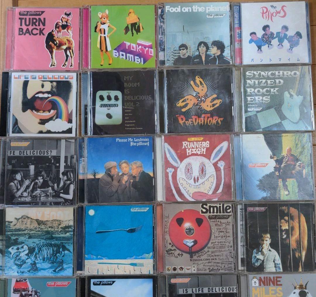 【the pillows】サイン・会報・Tシャツ　ピロウズ　34CD DVD