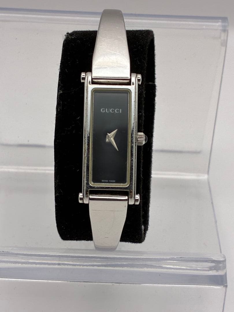 GUCCI グッチ 1500L 良品 レディース 時計 シルバー 稼働品 1