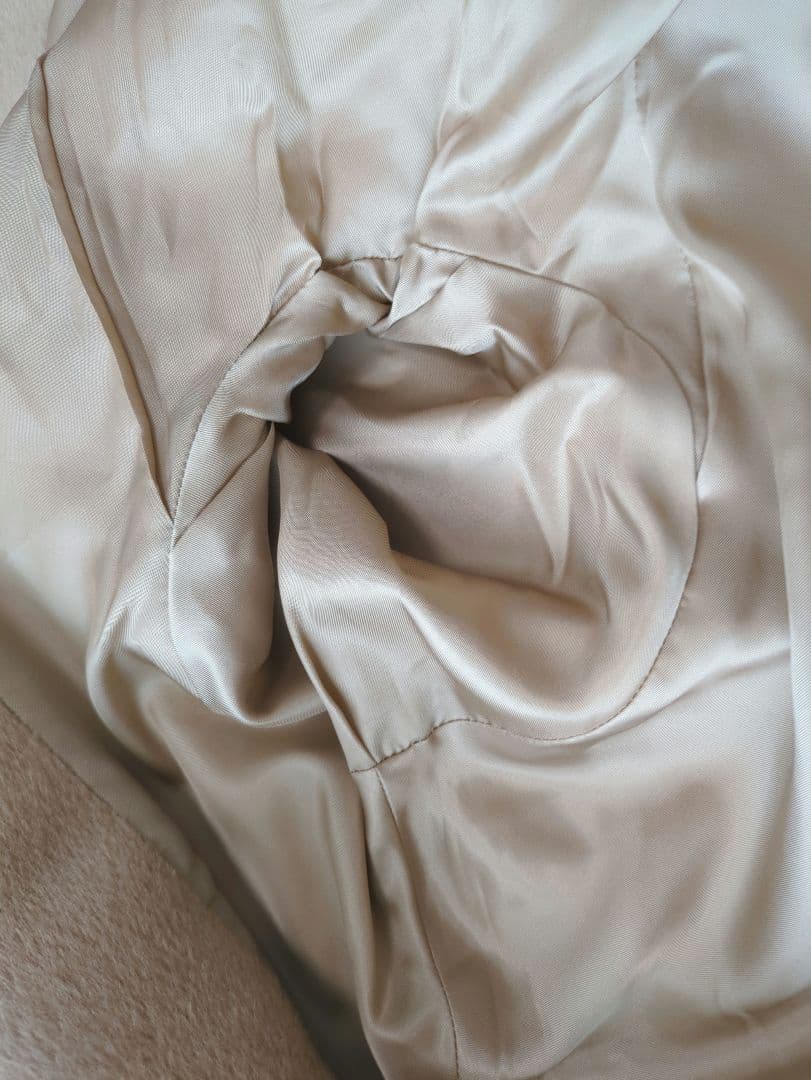 【美品】ANAYI　アナイ　シャギーコクーンコート　現行　タグ　女優襟