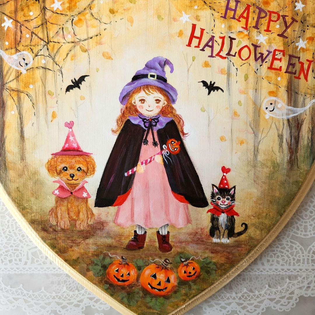 G*A様 トールペイント作品　ハロウィン